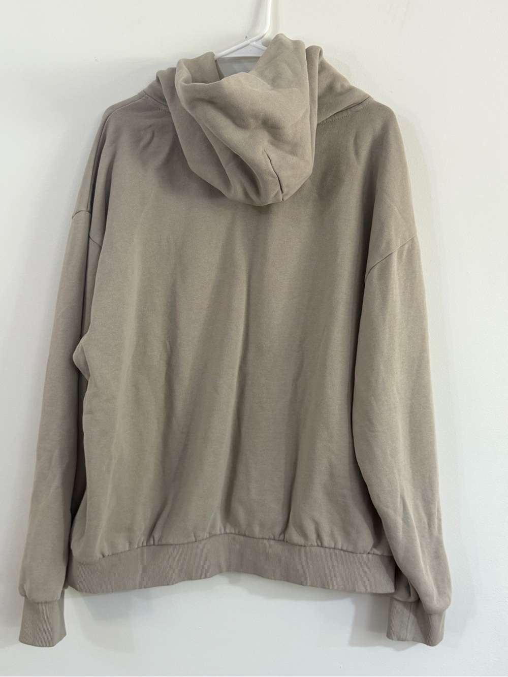 Taylor Swift Tortured Poets Department TTPD Beige Hoodie Sweatshirt Size XL - Picture 4 of 8